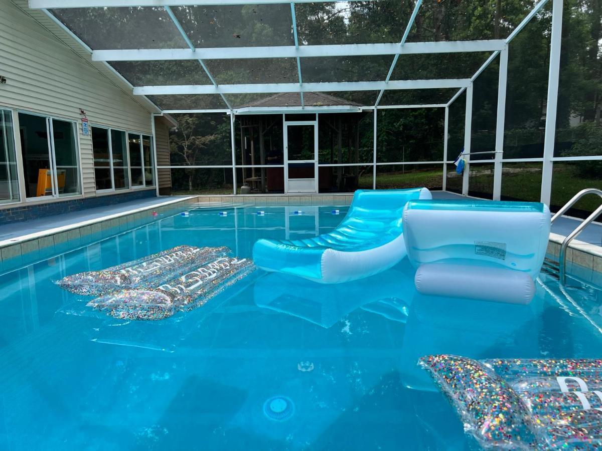Groups-Hot Tub -Pool- Private-4 Baths Villa Tallahassee Exteriör bild